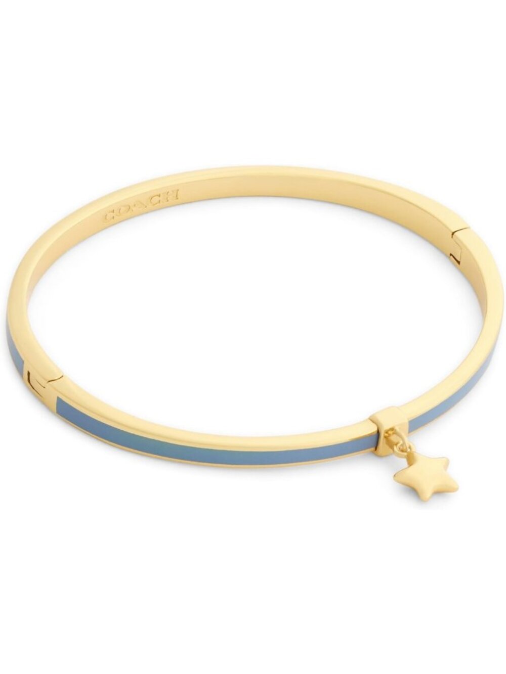 Celestial Star Charm Enamel Bangle Bracelet - Women's Jewelry, Gift-Ready Boxed